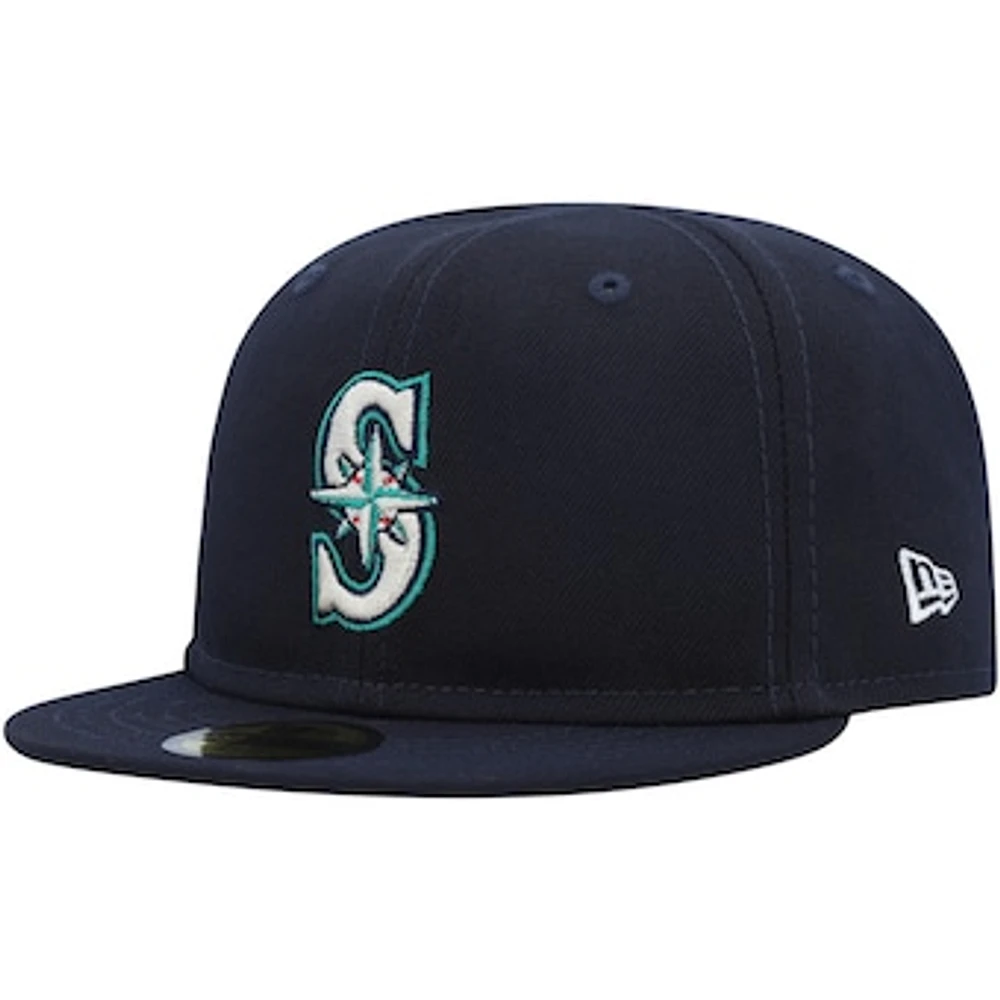 Infant New Era Navy Seattle Mariners My First 59FIFTY Fitted Hat