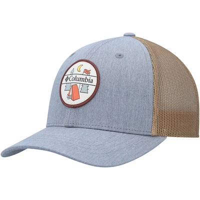 Youth Columbia Heather Gray Snapback Hat