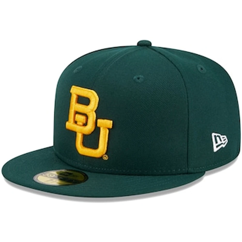 Men's New Era Green Baylor Bears Evergreen 59FIFTY Fitted Hat