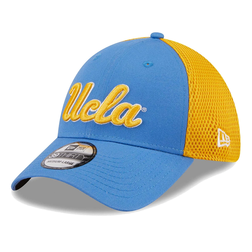 Men's New Era Blue UCLA Bruins Evergreen Neo 39THIRTY Flex Hat