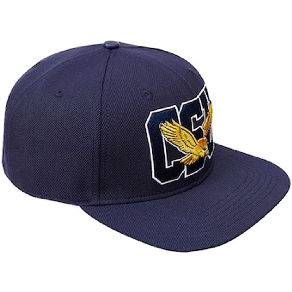 Men's Pro Standard  Navy Coppin State Eagles Evergreen CSU Snapback Hat