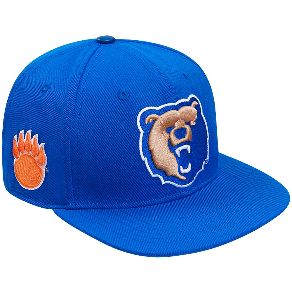 Men's Pro Standard  Royal Morgan State Bears Evergreen Mascot Snapback Hat