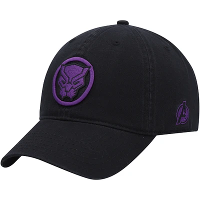 Men's Marvel Black Black Panther Dad Adjustable Hat