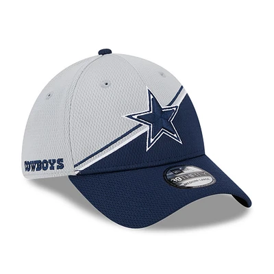 Men's New Era /Navy Dallas Cowboys Sideline 39THIRTY Flex Hat