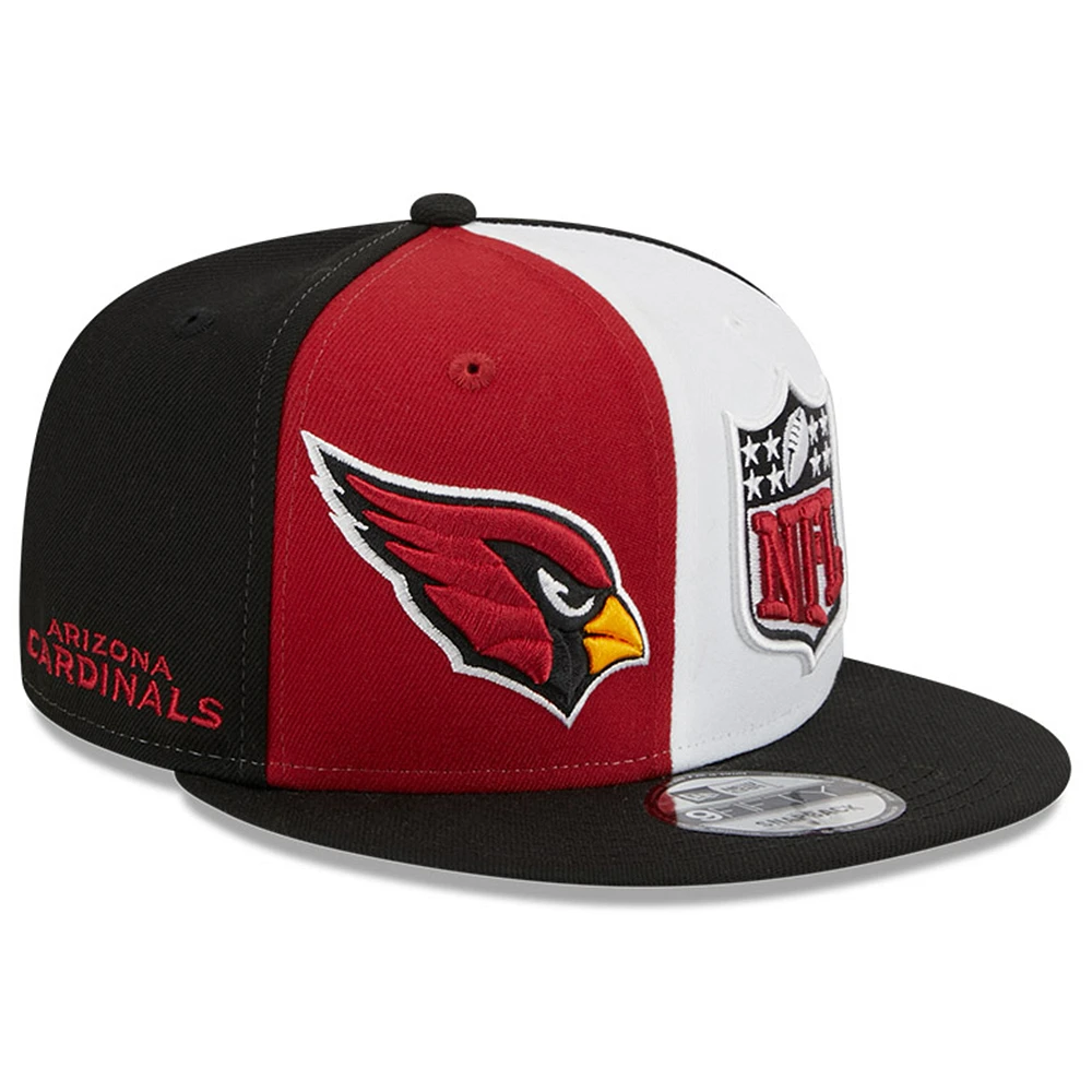 Men's New Era  Cardinal/Black Arizona Cardinals 2023 Sideline 9FIFTY Snapback Hat