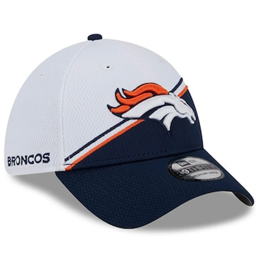 Men's New Era /Navy Denver Broncos Sideline 39THIRTY Flex Hat