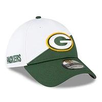 Men's New Era /Green Green Bay Packers Sideline 39THIRTY Flex Hat