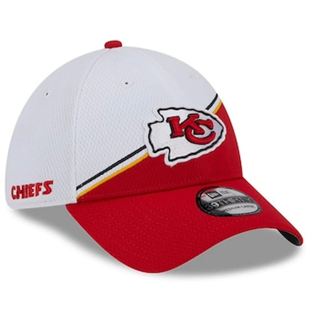 Men's New Era /Red Kansas City Chiefs Sideline 39THIRTY Flex Hat