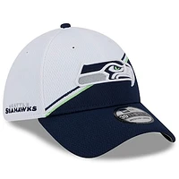 Men's New Era /College Navy Seattle Seahawks Sideline 39THIRTY Flex Hat