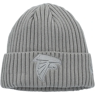 Youth New Era  Gray Atlanta Falcons Color Pack Cuffed Knit Hat