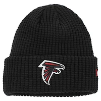 Youth New Era Black Atlanta Falcons Prime Cuffed Knit Hat