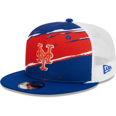 Men's New Era Royal New York Mets Tear Trucker 9FIFTY Snapback Hat