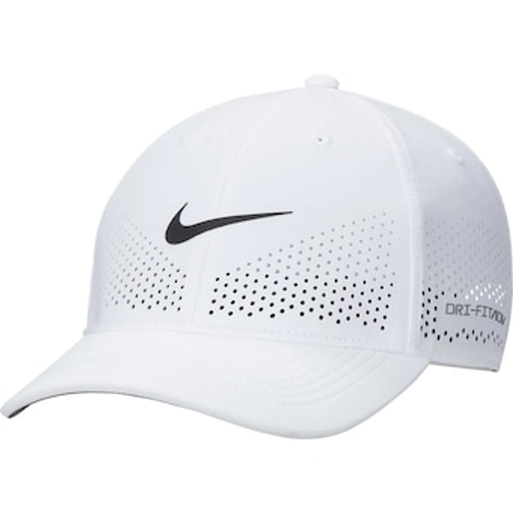 Men's Nike White Club Performance Adjustable Hat