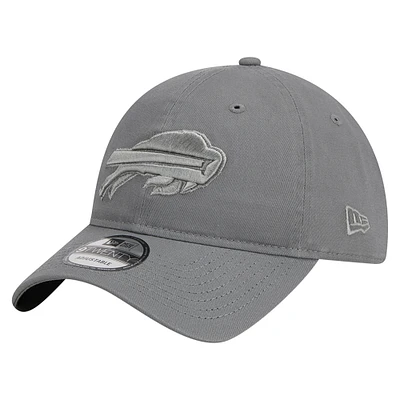 Men's New Era Gray Buffalo Bills Color Pack 9TWENTY Adjustable Hat