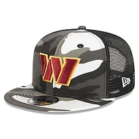 Men's New Era Urban Camo Washington Commanders 9FIFTY Trucker Snapback Hat