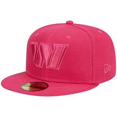 Men's New Era Pink Washington Commanders Color Pack 59FIFTY Fitted Hat