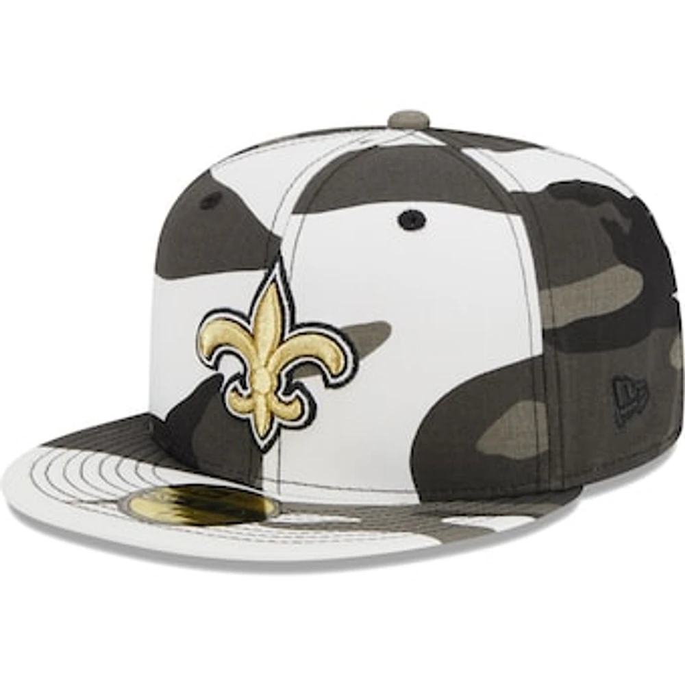 Men's New Era New Orleans Saints Urban Camo 59FIFTY Fitted Hat