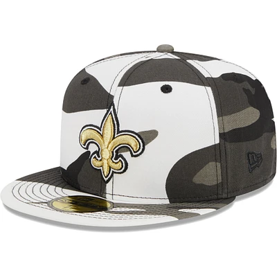 Men's New Era New Orleans Saints Urban Camo 59FIFTY Fitted Hat