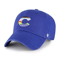 Men's '47  Royal Chicago Cubs Team Pride Clean Up Adjustable Hat