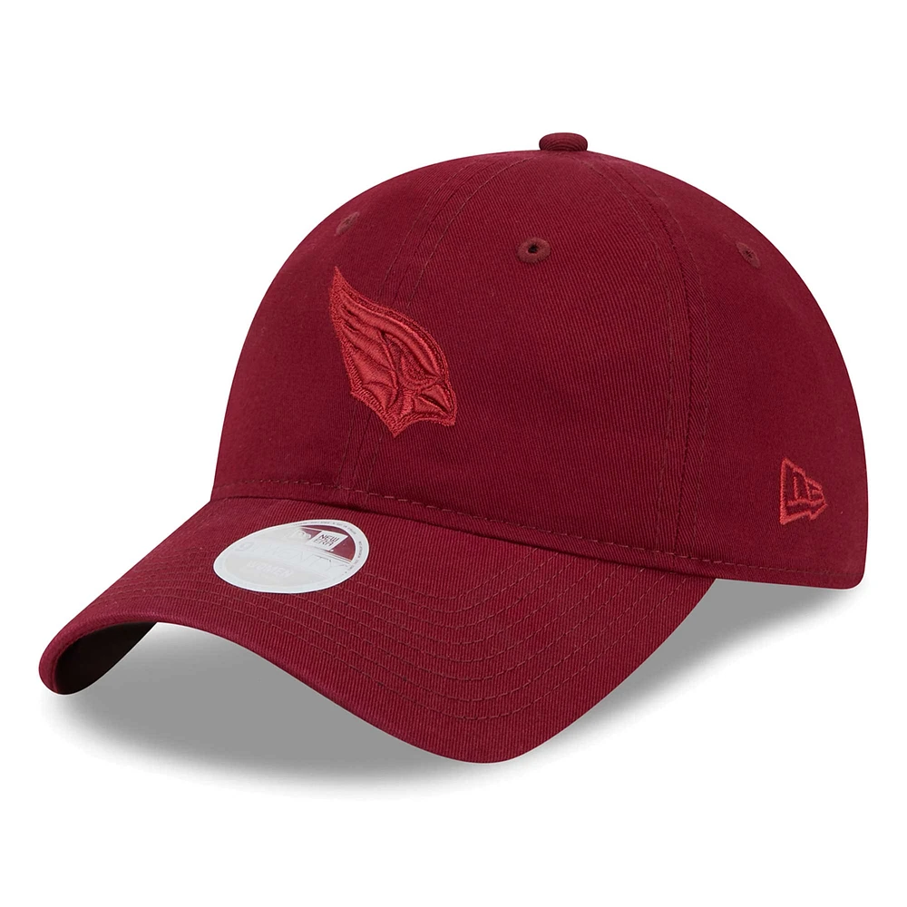 Women's New Era Cardinal Arizona Cardinals Color Pack 9TWENTY Adjustable Hat