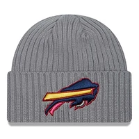 Men's New Era  Gray Buffalo Bills Color Pack Multi Cuffed Knit Hat