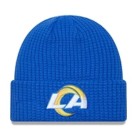 Men's New Era  Royal Los Angeles Rams Prime Cuffed Knit Hat