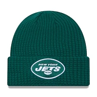 Men's New Era  Green New York Jets Prime Cuffed Knit Hat