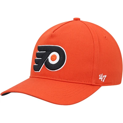 Men's '47 Orange Philadelphia Flyers Primary Hitch Snapback Hat