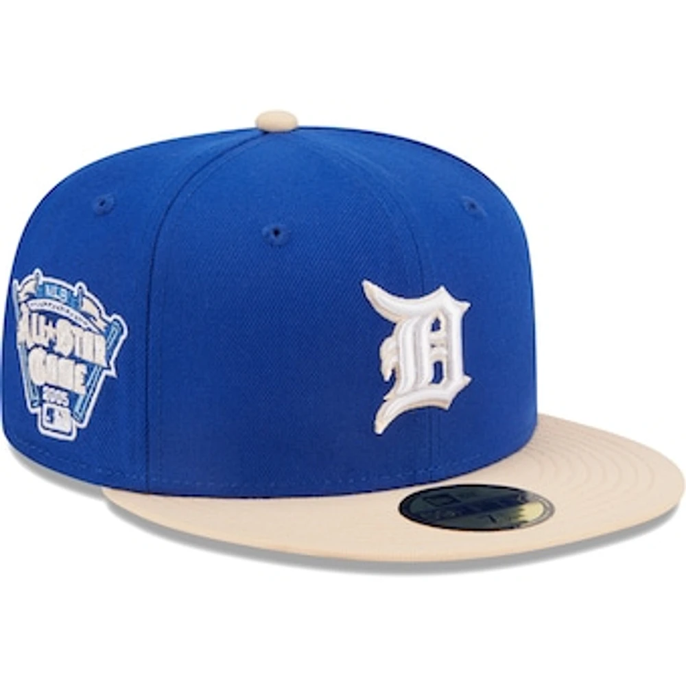 Men's New Era Royal Detroit Tigers 59FIFTY Fitted Hat