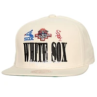 Men's Mitchell & Ness Cream Chicago White Sox Reframe Retro Snapback Hat