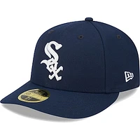 Men's New Era Navy Chicago White Sox Oceanside Low Profile 59FIFTY Fitted Hat