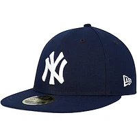 Men's New Era Navy York Yankees Oceanside Low Profile 59FIFTY Fitted Hat