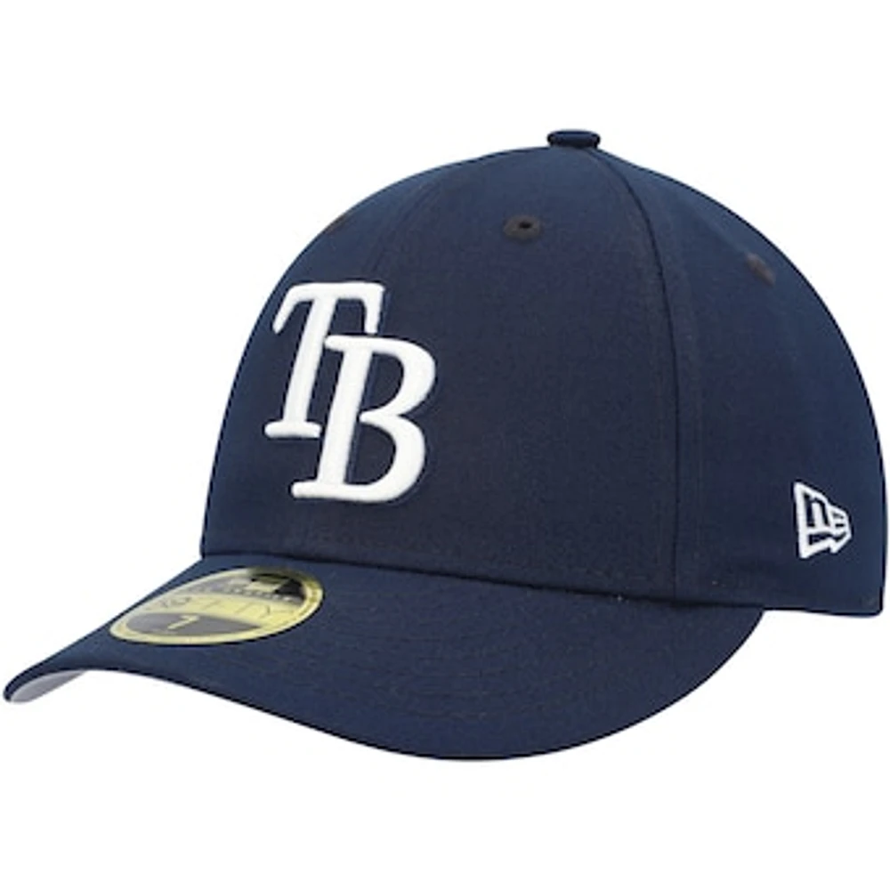 Men's New Era Navy Tampa Bay Rays Oceanside Low Profile 59FIFTY Fitted Hat