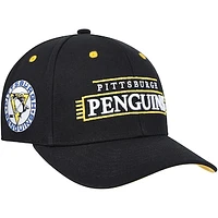 Men's Mitchell & Ness Black Pittsburgh Penguins LOFI Pro Snapback Hat