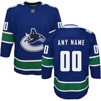 Youth Blue Vancouver Canucks 2020/21 - Custom Premier Jersey