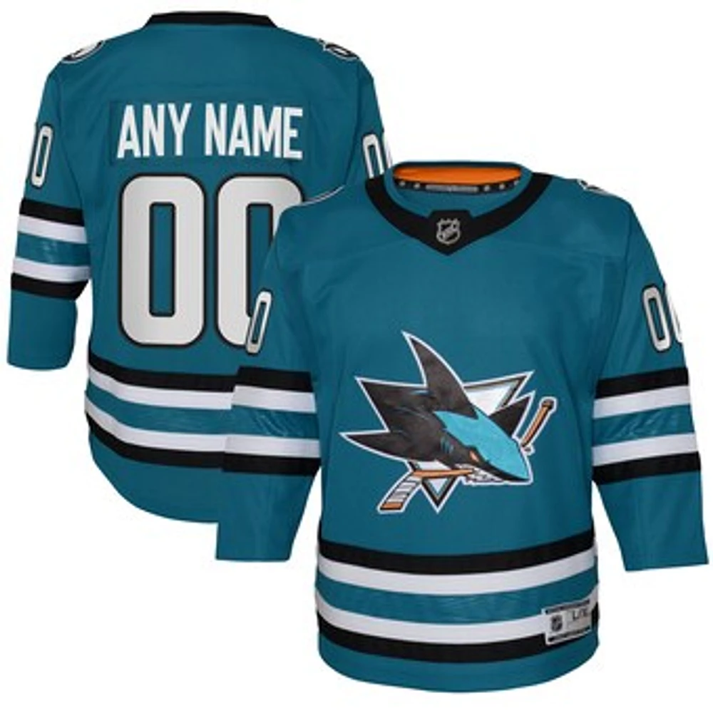 Youth Teal San Jose Sharks Home