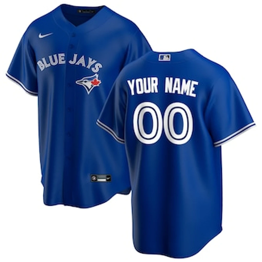 Men's Nike Royal Toronto Blue Jays Alternate - Custom Replica Jersey