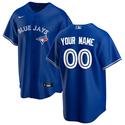 Men's Nike Royal Toronto Blue Jays Alternate - Custom Replica Jersey