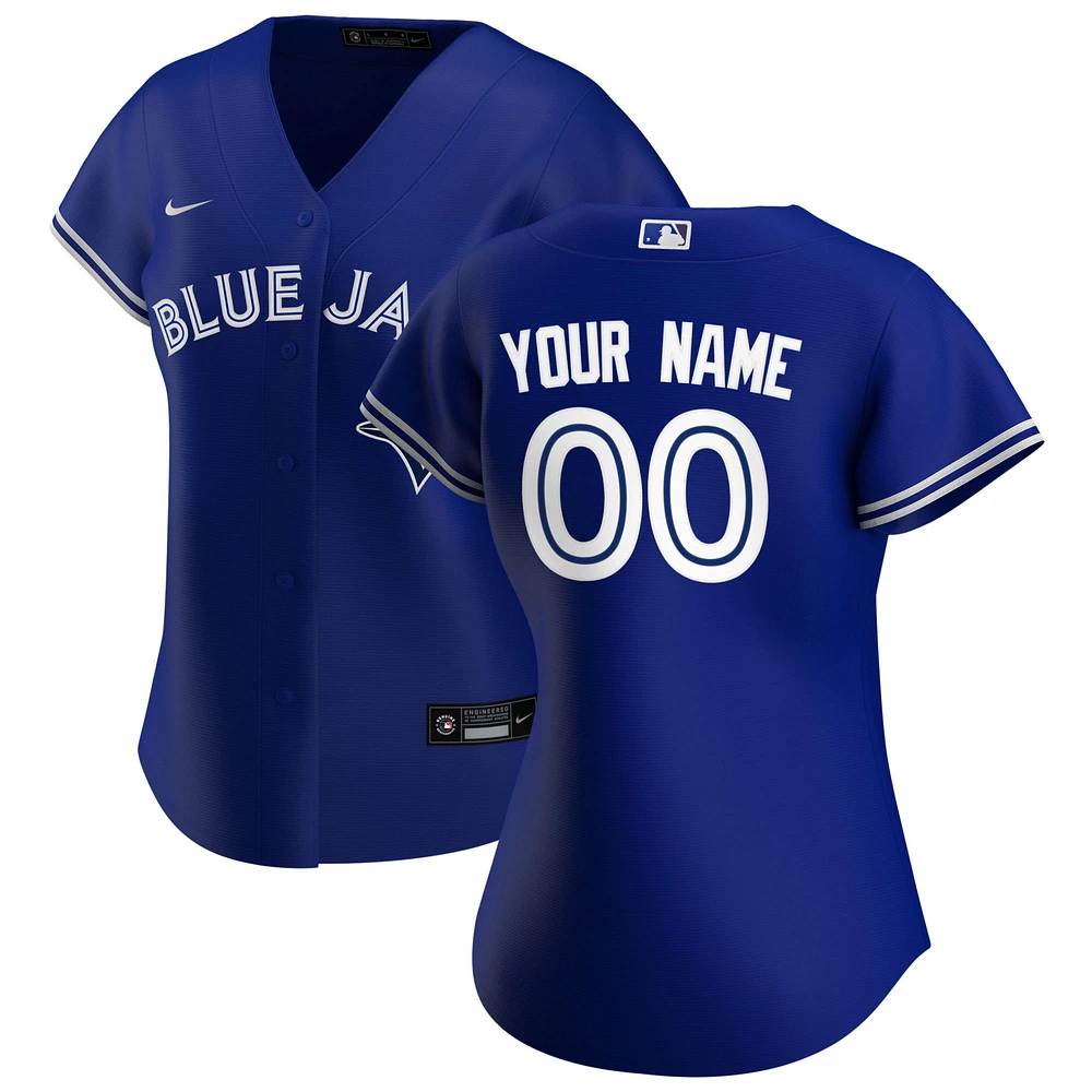 Women's Nike Royal Toronto Blue Jays Alternate - Custom Replica Jersey