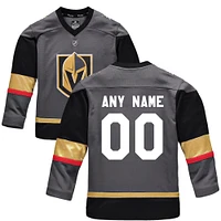 Youth Fanatics Black Vegas Golden Knights Replica - Custom Jersey