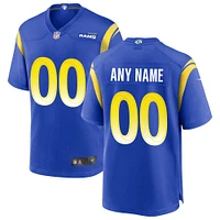 Men's Nike Royal Los Angeles Rams - Custom Game Jersey