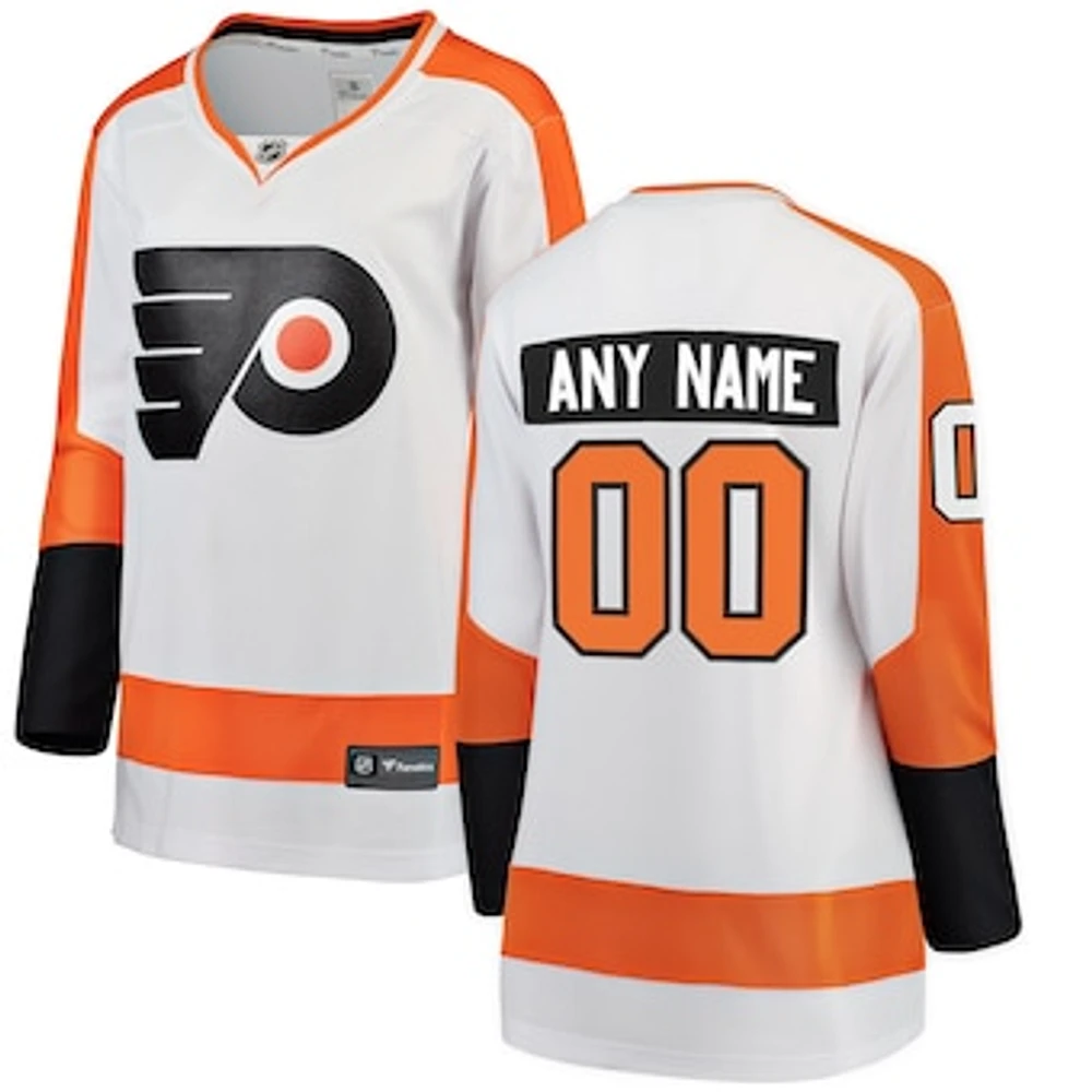 Women's Fanatics White Philadelphia Flyers Breakaway - Custom Jersey