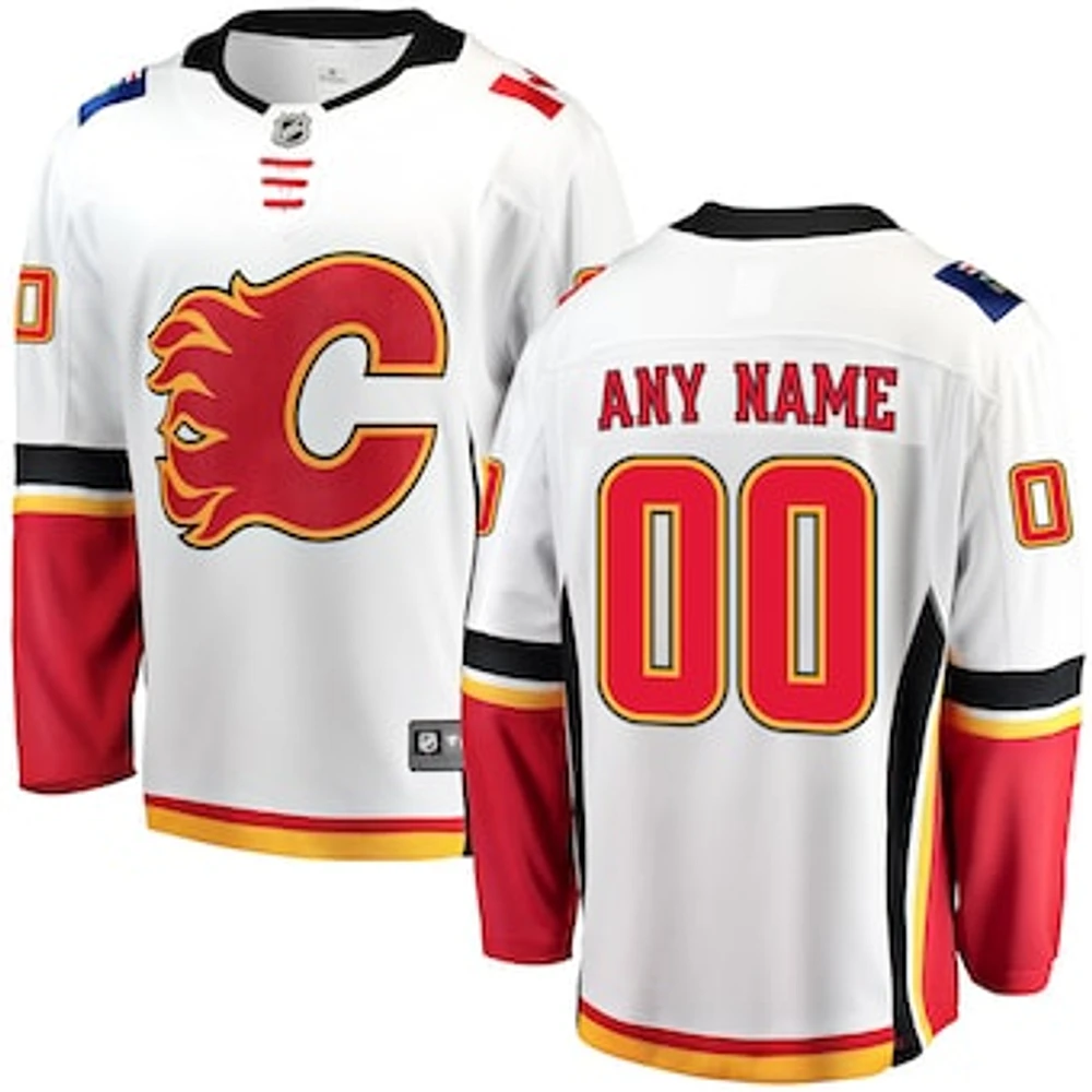 Men's Fanatics White Calgary Flames Breakaway