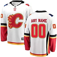 Men's Fanatics White Calgary Flames Breakaway