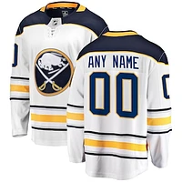 Men's Fanatics White Buffalo Sabres Breakaway - Custom Jersey