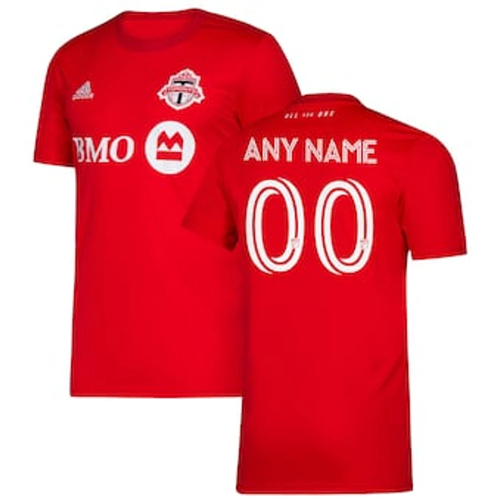 Men's adidas Red Toronto FC - 2020 Custom Replica Jersey