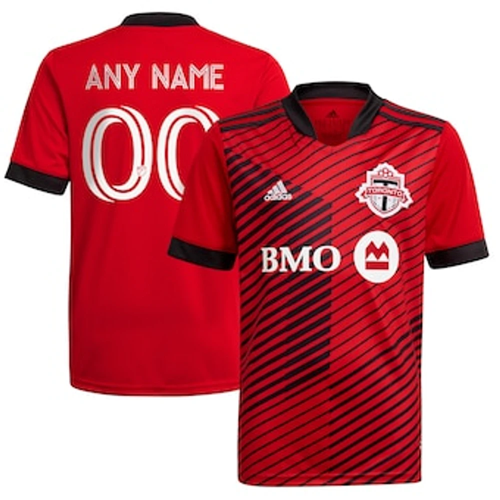 Youth adidas Red Toronto FC 2021 A41 - Replica Custom Jersey