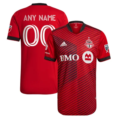 Men's adidas Red Toronto FC 2021 A41 - Authentic Custom Jersey