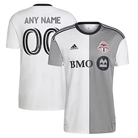 Men's adidas White Toronto FC - 2022 Community Kit Replica Custom Jersey