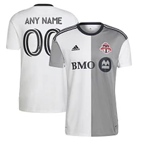 Men's adidas White Toronto FC - 2022 Community Kit Replica Custom Jersey